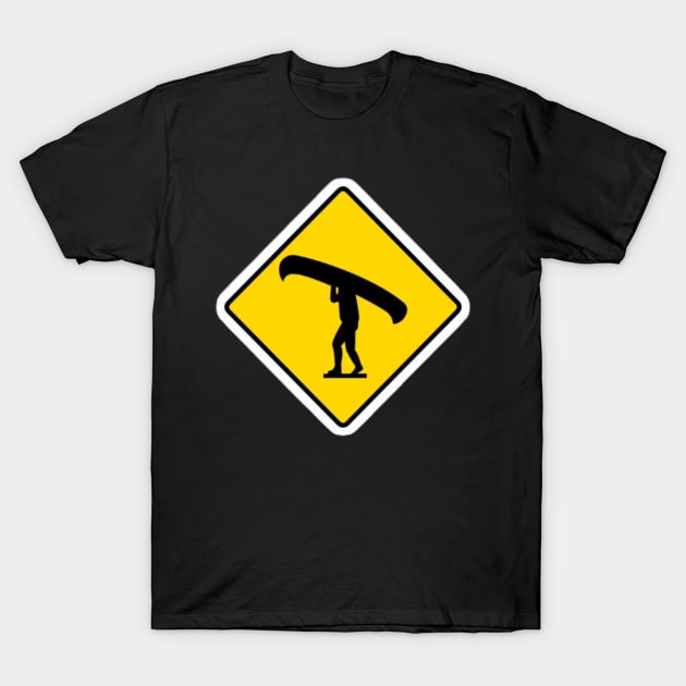 Portage Sign T-Shirt by stickersbyjori